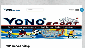 What Vono.cz website looked like in 2017 (6 years ago)