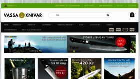 What Vassaknivar.se website looked like in 2017 (6 years ago)