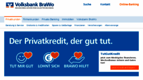 What Volksbank-brawo.de website looked like in 2017 (6 years ago)