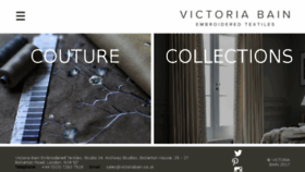 What Victoriabain.co.uk website looked like in 2017 (6 years ago)