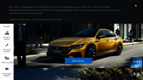 What Volkswagen-comerciales.com website looked like in 2017 (6 years ago)