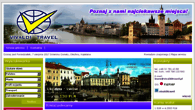 What Vivalditravel.pl website looked like in 2017 (6 years ago)