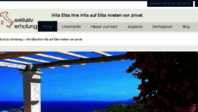 What Villa-elba.com website looked like in 2017 (6 years ago)