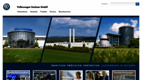 What Volkswagen-sachsen.de website looked like in 2017 (6 years ago)