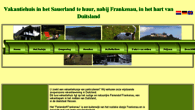 What Vakantiepark.de website looked like in 2017 (6 years ago)