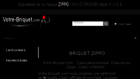 What Votre-briquet.com website looked like in 2017 (6 years ago)