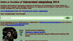 What Vaeversted.com website looked like in 2017 (6 years ago)
