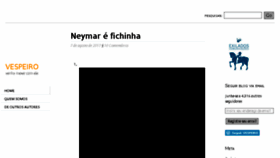 What Vespeiro.com website looked like in 2017 (8 years ago)