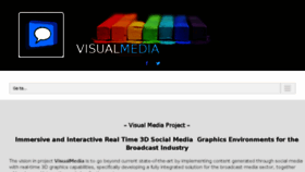 What Visualmediaproject.com website looked like in 2017 (6 years ago)