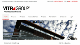 What Vitragroup.com website looked like in 2017 (6 years ago)