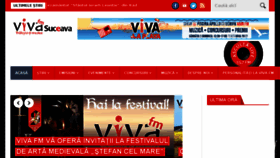 What Vivafm.ro website looked like in 2017 (6 years ago)