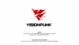 What Visionpunk.com website looked like in 2017 (6 years ago)