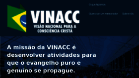 What Vinacc.org.br website looked like in 2017 (6 years ago)