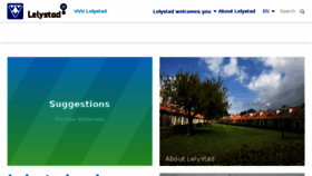 What Vvvlelystad.nl website looked like in 2017 (6 years ago)