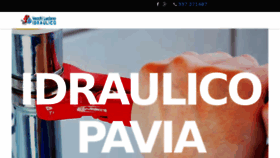 What Vecchiidraulicopavia.com website looked like in 2017 (6 years ago)
