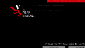 What Vapeshowcase.com website looked like in 2017 (6 years ago)