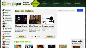 What Voujogar.com.br website looked like in 2017 (6 years ago)