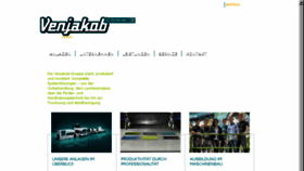 What Venjakob.de website looked like in 2017 (6 years ago)