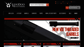 What Voodooinnovations.com website looked like in 2017 (6 years ago)