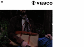 What Vasco-tokyo.com website looked like in 2017 (6 years ago)