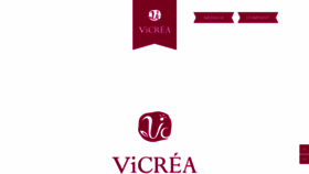 What Vicrea.jp website looked like in 2017 (6 years ago)