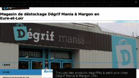 What Vetement-degrif-margon.fr website looked like in 2017 (6 years ago)