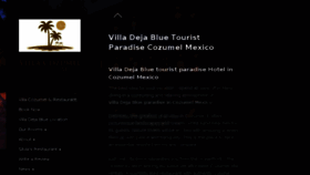 What Villadejablue.com website looked like in 2017 (6 years ago)