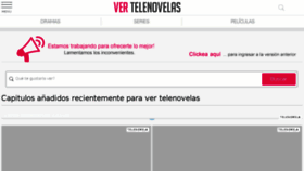 What Vertelenovelas.net website looked like in 2017 (6 years ago)