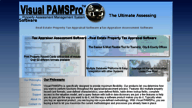 What Visualpamspro.com website looked like in 2017 (6 years ago)