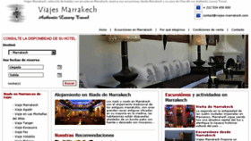 What Viajes-marrakech.com website looked like in 2017 (6 years ago)