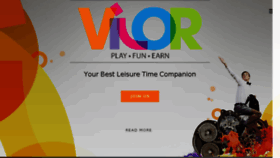 What Vilor.com website looked like in 2017 (6 years ago)