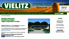 What Vielitz.de website looked like in 2017 (6 years ago)
