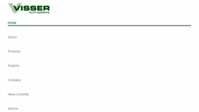 What Visser.eu website looked like in 2017 (6 years ago)