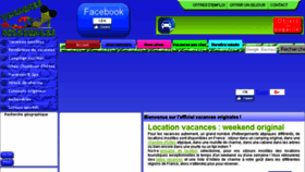 What Vacances-originales.fr website looked like in 2017 (6 years ago)
