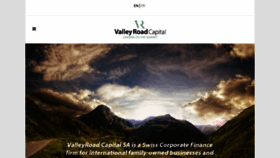 What Valleyroadcapital.com website looked like in 2017 (6 years ago)