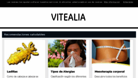 What Vitealia.com website looked like in 2017 (6 years ago)