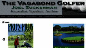 What Vagabondgolfer.com website looked like in 2017 (6 years ago)