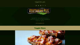 What Vegetarian-plus.com website looked like in 2017 (6 years ago)