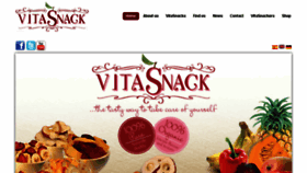 What Vitasnacks.es website looked like in 2017 (6 years ago)