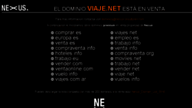 What Viaje.net website looked like in 2017 (6 years ago)