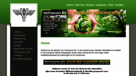 What Verhoevenbv.info website looked like in 2017 (6 years ago)