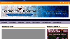 What Vermouth-deportivo.com.ar website looked like in 2017 (6 years ago)