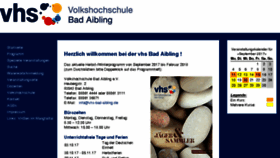 What Vhs-bad-aibling.de website looked like in 2017 (6 years ago)