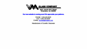 What Vmglass.com website looked like in 2017 (6 years ago)