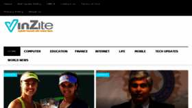 What Vinzite.com website looked like in 2017 (6 years ago)