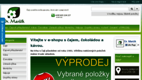 What Velkoobchodscajem.cz website looked like in 2017 (6 years ago)