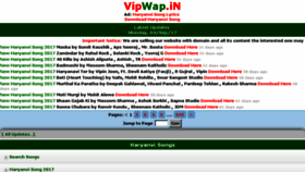 What Vipwap.in website looked like in 2017 (6 years ago)