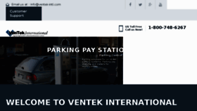 What Ventek-intl.com website looked like in 2017 (6 years ago)