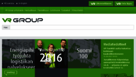 What Vrgroup.fi website looked like in 2017 (6 years ago)