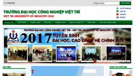 What Vui.edu.vn website looked like in 2017 (6 years ago)